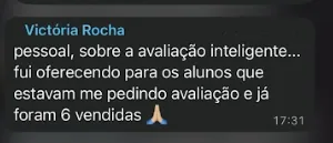 Depoimento de aluno