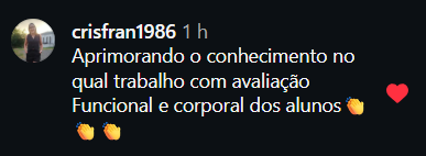 Depoimento de aluno 1