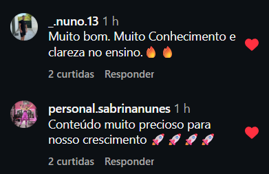 Depoimento de aluno 4