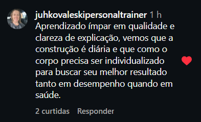 Depoimento de aluno 5