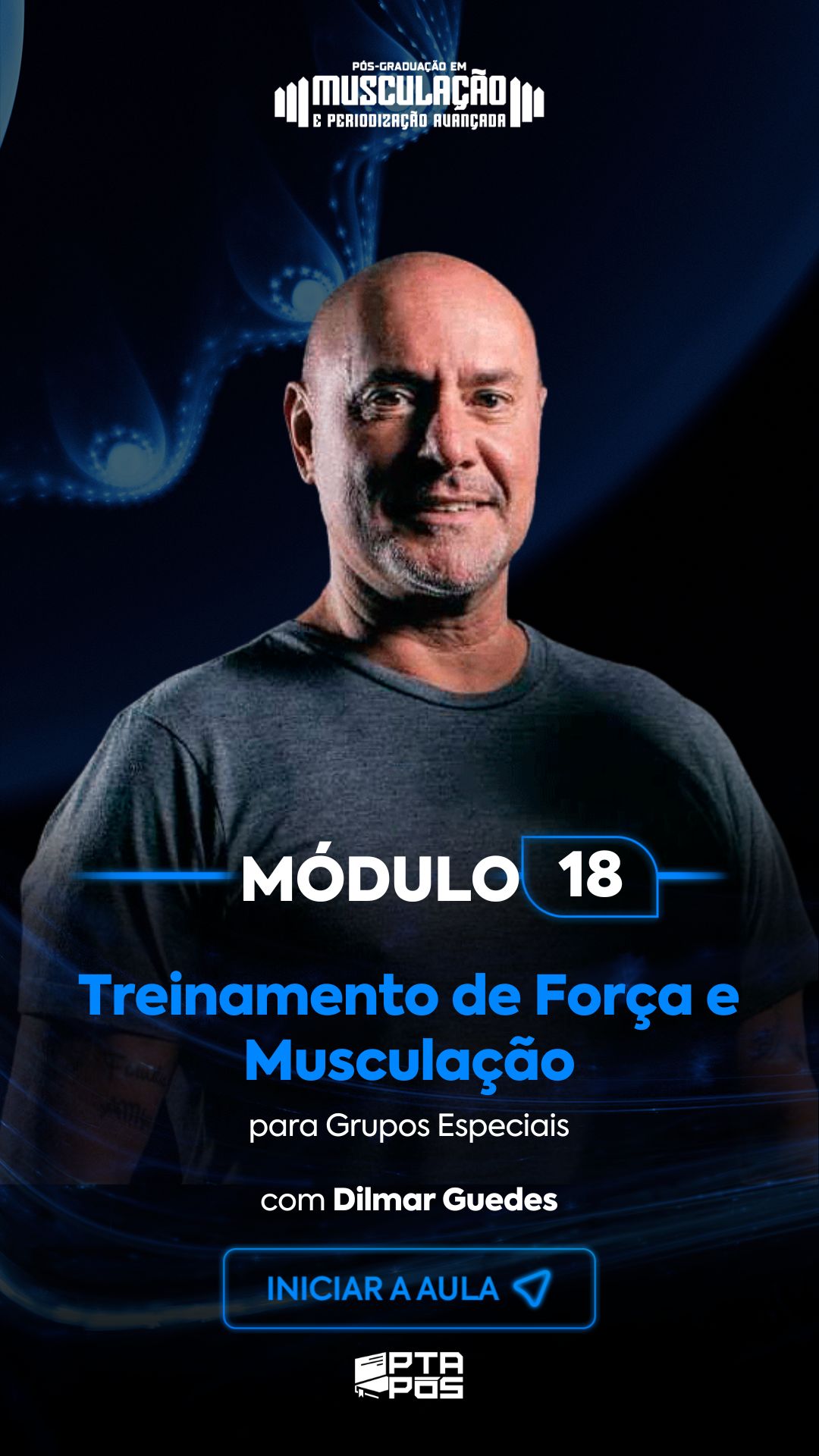 Professor da PTA - Pós-graduação em Musculação e Periodização Avançada