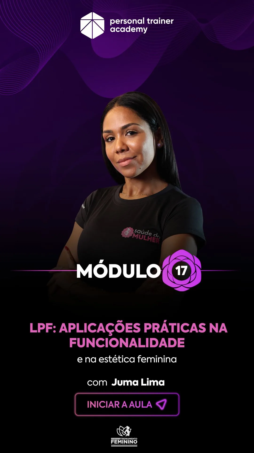 Corpo docente da Pós-Graduação em Treinamento Feminino PTA